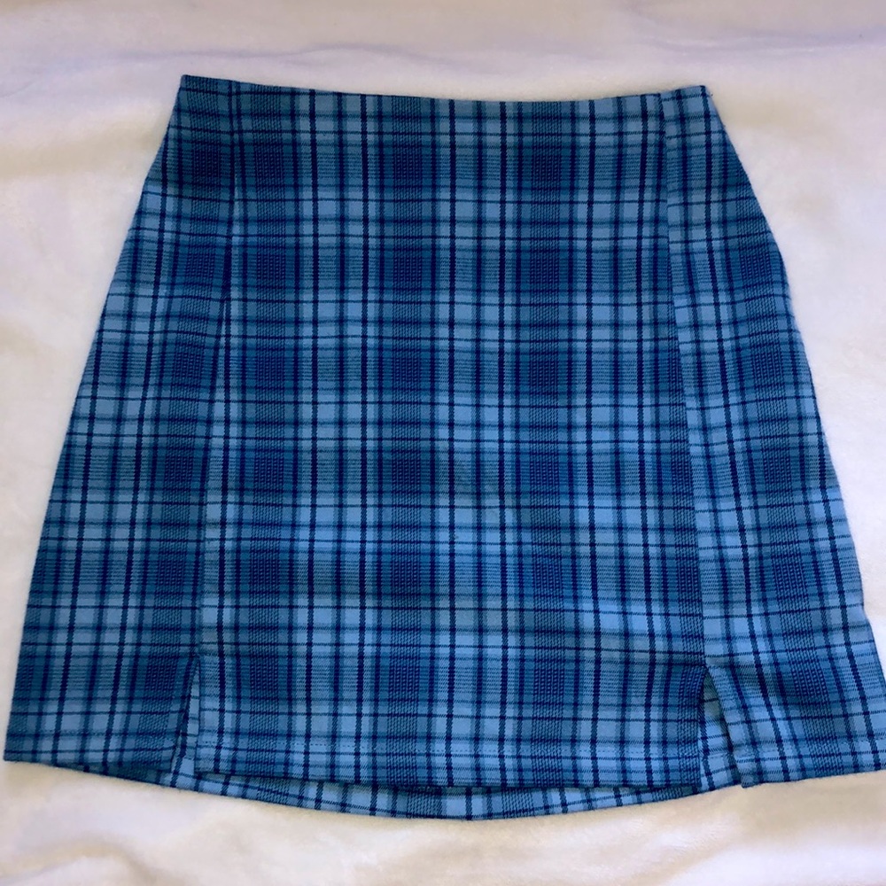 Brandy Melville blue mini skirt